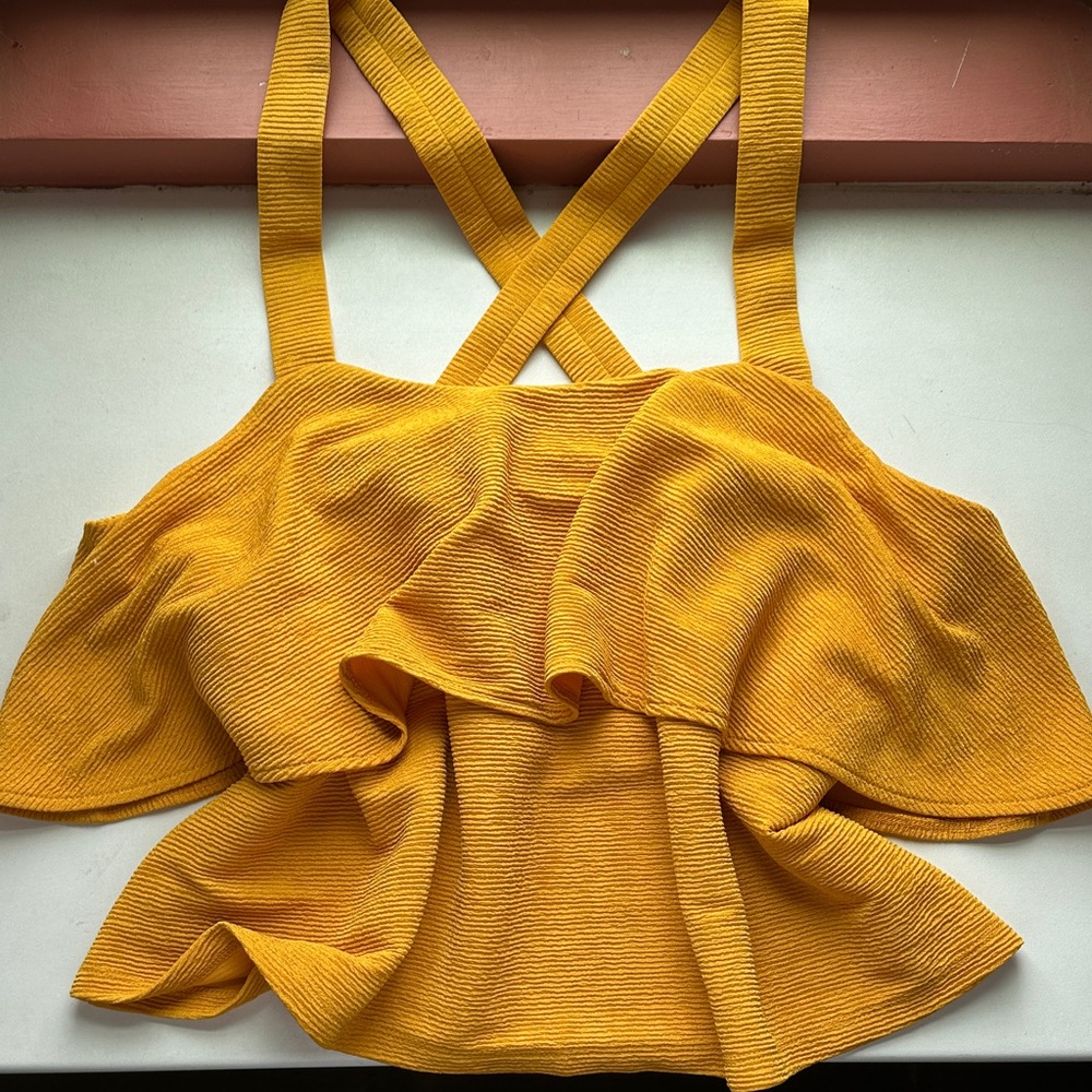 Madewell Vibrant Yellow Women's Tank Top